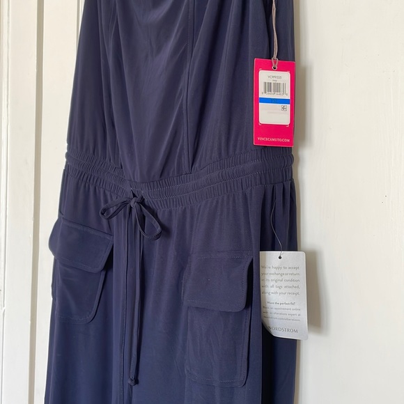 Vince Camuto Sleeveless Cowl Neck Jumpsuit - Picture 2 of 7